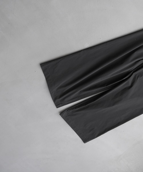 remer（リメール）の「loose Box pleats basic wide PT - Spring B / ルーズボックスプリーツベーシックワイドパンツ（その他パンツ・メンズ・チャコールグレー/カーキ・SMALL/MEDIUM/LARGE）」の22枚目の写真