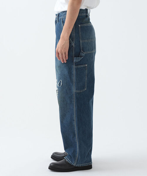 BEAMS（ビームス）の「BEAMS / リペア デニム ペインター パンツ（デニムパンツ・メンズ・インディゴブルー・SMALL/MEDIUM/LARGE/X-LARGE）」の21枚目の写真