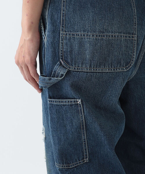 BEAMS（ビームス）の「BEAMS / リペア デニム ペインター パンツ（デニムパンツ・メンズ・インディゴブルー・SMALL/MEDIUM/LARGE/X-LARGE）」の11枚目の写真