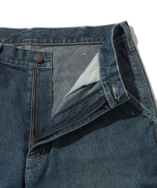 BEAMS（ビームス）の「BEAMS / リペア デニム ペインター パンツ（デニムパンツ・メンズ・インディゴブルー・SMALL/MEDIUM/LARGE/X-LARGE）」の4枚目の写真