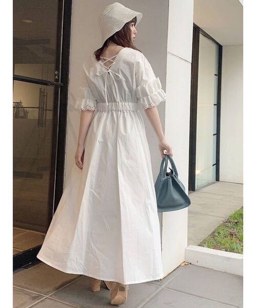 dazzlin（ダズリン）の「スリーブコットンシャツワンピース