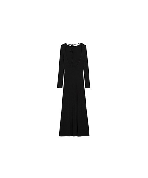 chuclla(チュクラ)の「【UNSPOKEN】Black two-piece inner knit dress UD21L011(ワンピース・レディース・ブラック・S/L/M)」の18枚目の写真