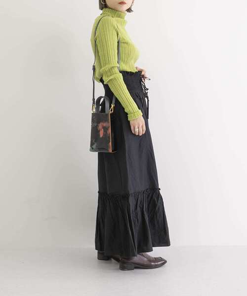 sea new york(シーニューヨーク)の「Sea New York RENE COTTON LACE UP SKIRT(スカート・レディース・ブラック・SMALL)」の15枚目の写真