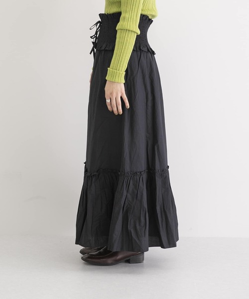 sea new york(シーニューヨーク)の「Sea New York RENE COTTON LACE UP SKIRT(スカート・レディース・ブラック・SMALL)」の18枚目の写真