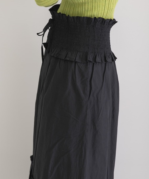 sea new york(シーニューヨーク)の「Sea New York RENE COTTON LACE UP SKIRT(スカート・レディース・ブラック・SMALL)」の21枚目の写真