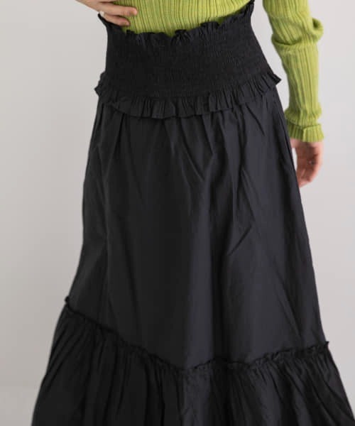 sea new york(シーニューヨーク)の「Sea New York RENE COTTON LACE UP SKIRT(スカート・レディース・ブラック・SMALL)」の7枚目の写真