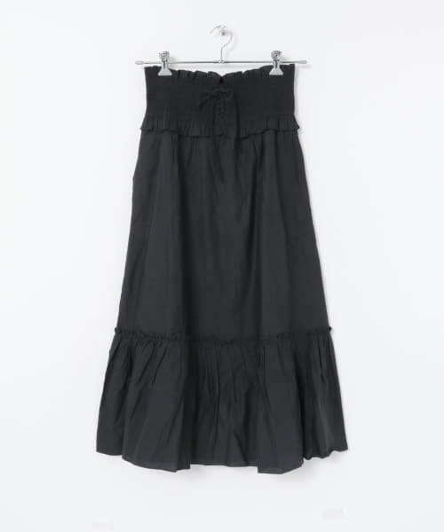 sea new york(シーニューヨーク)の「Sea New York RENE COTTON LACE UP SKIRT(スカート・レディース・ブラック・SMALL)」の9枚目の写真