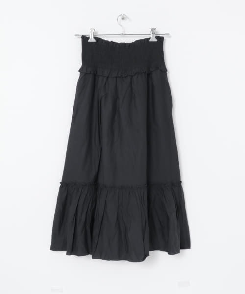 sea new york(シーニューヨーク)の「Sea New York RENE COTTON LACE UP SKIRT(スカート・レディース・ブラック・SMALL)」の5枚目の写真