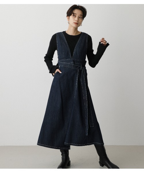 WRAP JUMPER SKIRT/ラップジャンパースカート（ジャンパー