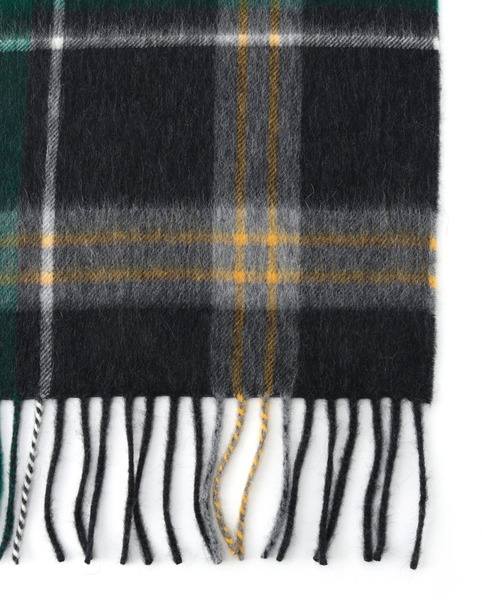 EDIFICE SELECT(エディフィスセレクト)の「【BEGG&Co / ベグアンドコー】Birnie 32*180(マフラー・メンズ・ネイビー/グリーン・FREE)」の4枚目の写真