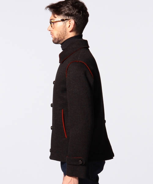 UNITED ARROWS(ユナイテッドアローズ)の「<LODENTAL(ローデンタル)> SHORT LODEN COAT(その他アウター・メンズ・グレー・48)」の8枚目の写真