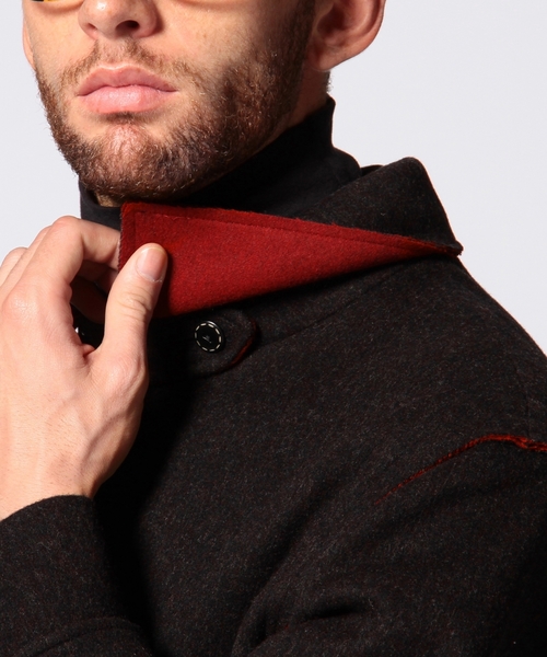 UNITED ARROWS(ユナイテッドアローズ)の「<LODENTAL(ローデンタル)> SHORT LODEN COAT(その他アウター・メンズ・グレー・48)」の3枚目の写真