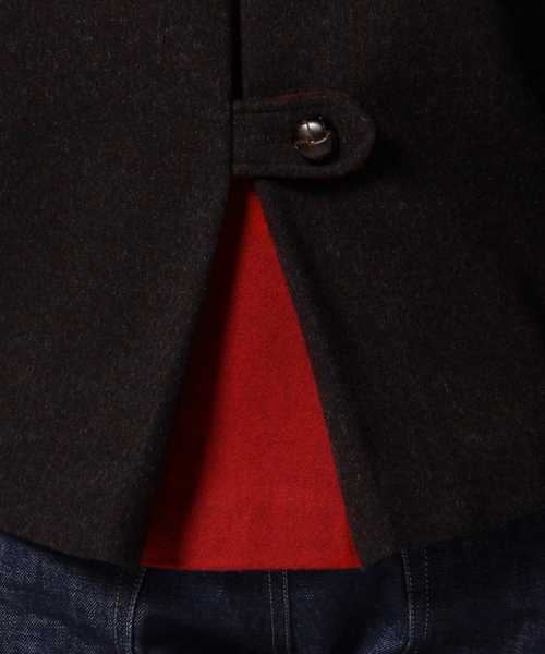 UNITED ARROWS(ユナイテッドアローズ)の「<LODENTAL(ローデンタル)> SHORT LODEN COAT(その他アウター・メンズ・グレー・48)」の5枚目の写真