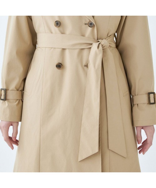 セール】【SUIT SELECT × Samantha Thavasa】バックプリーツ・トレンチ