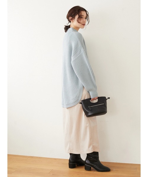 RAY CASSIN FAVORI（レイカズンフェバリ）の「・RAY CASSIN コーデュロイナロースカート＊（スカート・レディース・アイボリー/ブラック/ベージュ/グリーン・FREE）」の7枚目の写真