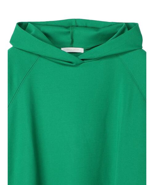 Green　Parks（グリーンパークス）の「ポンチ風パーカー＊（パーカー・レディース・ネイビー/オフホワイト/グリーン・FREE）」の17枚目の写真