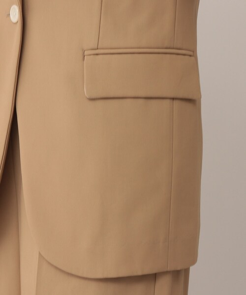UNTITLED（アンタイトル）の「◆ドライボイルギャバテーラードジャケット（テーラードジャケット・レディース・キャメル・01/02/03）」の9枚目の写真