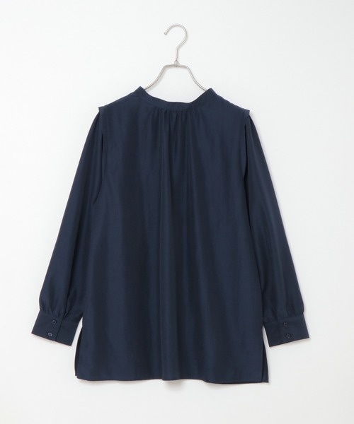 ikka(イッカ)の「【Sサイズ WEB限定】バンドカラー前後2WAYチュニック(シャツ/ブラウス・レディース・オフホワイト/ミント/ネイビー/その他1・S/M/L)」の5枚目の写真