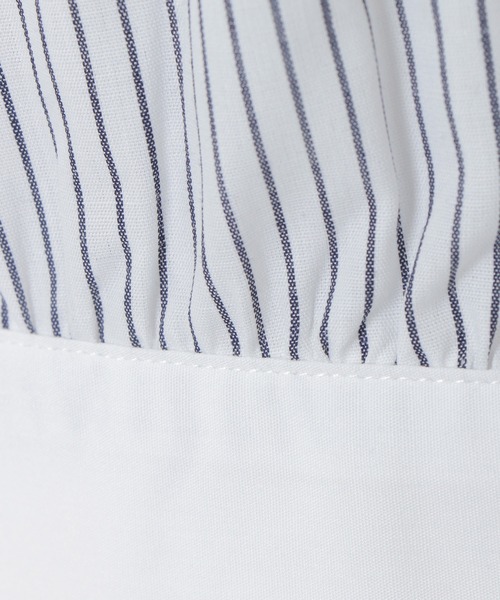 ikka(イッカ)の「【Sサイズ WEB限定】バンドカラー前後2WAYチュニック(シャツ/ブラウス・レディース・オフホワイト/ミント/ネイビー/その他1・S/M/L)」の16枚目の写真