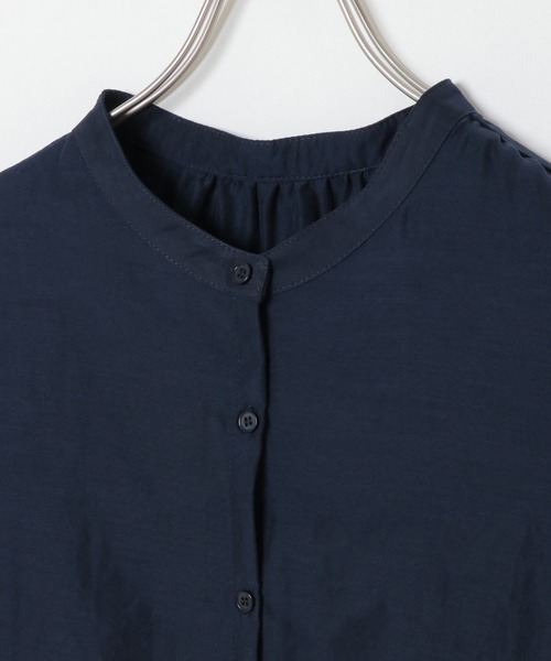 ikka(イッカ)の「【Sサイズ WEB限定】バンドカラー前後2WAYチュニック(シャツ/ブラウス・レディース・オフホワイト/ミント/ネイビー/その他1・S/M/L)」の10枚目の写真