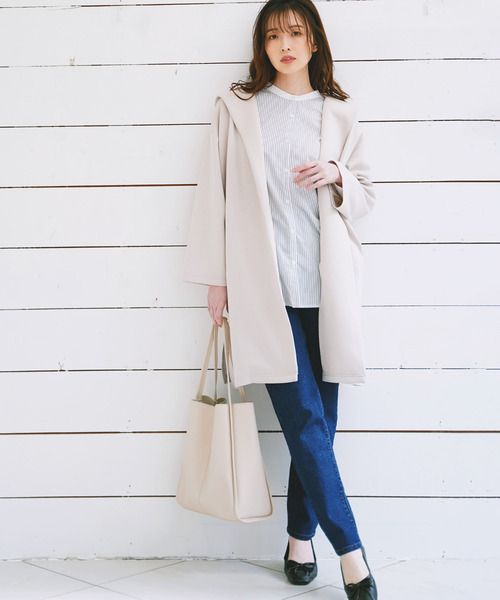 ikka(イッカ)の「【Sサイズ WEB限定】バンドカラー前後2WAYチュニック(シャツ/ブラウス・レディース・オフホワイト/ミント/ネイビー/その他1・S/M/L)」の18枚目の写真