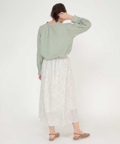 ikka(イッカ)の「【Sサイズ WEB限定】バンドカラー前後2WAYチュニック(シャツ/ブラウス・レディース・オフホワイト/ミント/ネイビー/その他1・S/M/L)」の22枚目の写真