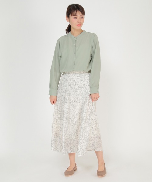 ikka(イッカ)の「【Sサイズ WEB限定】バンドカラー前後2WAYチュニック(シャツ/ブラウス・レディース・オフホワイト/ミント/ネイビー/その他1・S/M/L)」の21枚目の写真