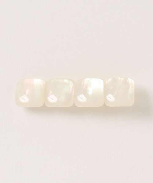 ammy.（エイミードット）の「【 ammy. / エイミードット 】 シェル オーロラ ホワイト ヘアピン（ヘアピン・レディース・A/B/C/D・FREE）」の17枚目の写真