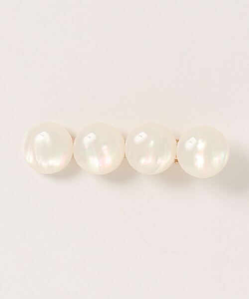 ammy.（エイミードット）の「【 ammy. / エイミードット 】 シェル オーロラ ホワイト ヘアピン（ヘアピン・レディース・A/B/C/D・FREE）」の18枚目の写真