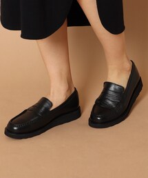 ◆【otonaMUSE5月号掲載】CAMINANDO(カミナンド)チャンキーヒールローファー