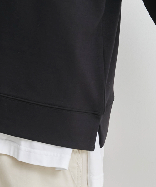 ROPE' PICNIC（ロペピクニック）の「【リンクコーデ】ダンボールショートフーディー（パーカー・レディース・ブラック/キナリ/イエロー・38）」の14枚目の写真