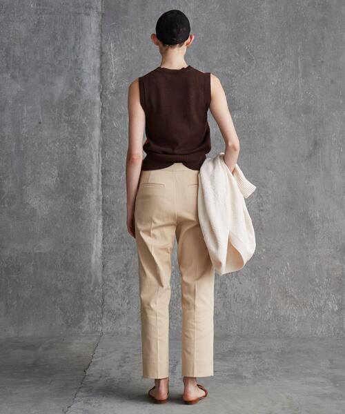 Drawer(ドゥロワー)の「<Drawer(ドゥロワー)> コットンツイルベイカーパンツ(その他パンツ・レディース・グレー/ベージュ・38/36/34/40)」の4枚目の写真