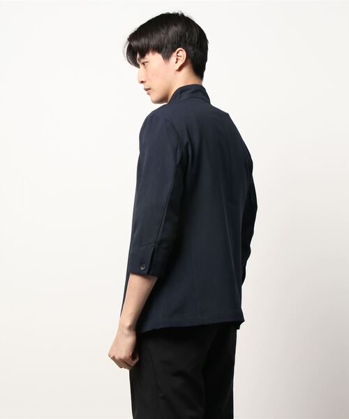 HIDEAWAYS NICOLE（ハイダウェイニコル）の「七分袖スタンドカラーカバーオール（その他アウター・メンズ・ライトグレー/ネイビー/チャコールグレー・LARGE/MEDIUM/X-LARGE）」の16枚目の写真