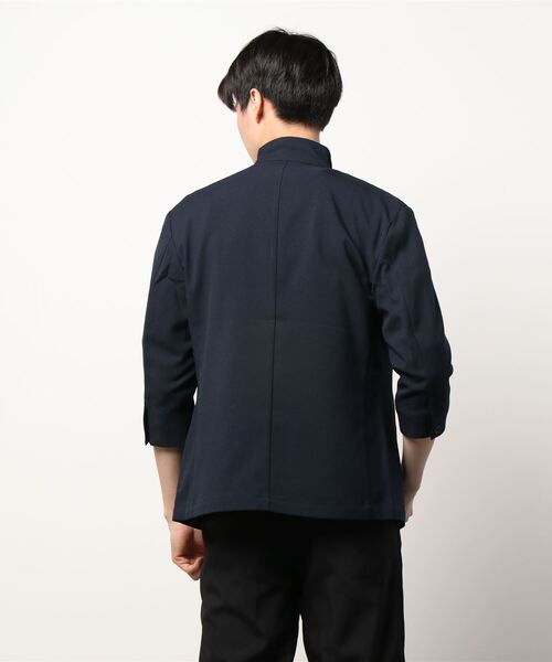 HIDEAWAYS NICOLE（ハイダウェイニコル）の「七分袖スタンドカラーカバーオール（その他アウター・メンズ・ライトグレー/ネイビー/チャコールグレー・LARGE/MEDIUM/X-LARGE）」の17枚目の写真