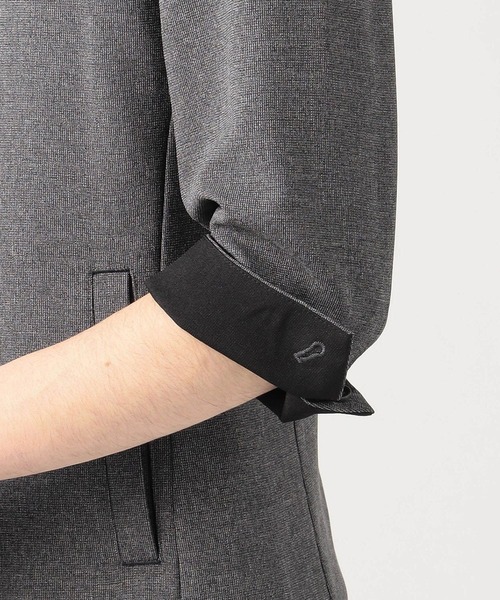 HIDEAWAYS NICOLE（ハイダウェイニコル）の「七分袖スタンドカラーカバーオール（その他アウター・メンズ・ライトグレー/ネイビー/チャコールグレー・LARGE/MEDIUM/X-LARGE）」の8枚目の写真