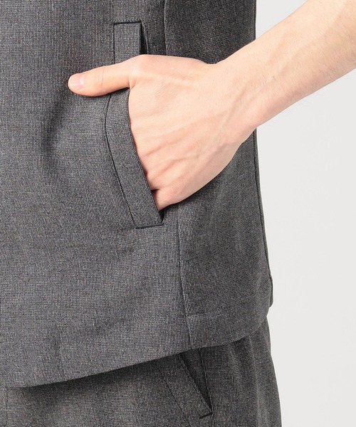 HIDEAWAYS NICOLE（ハイダウェイニコル）の「七分袖スタンドカラーカバーオール（その他アウター・メンズ・ライトグレー/ネイビー/チャコールグレー・LARGE/MEDIUM/X-LARGE）」の9枚目の写真