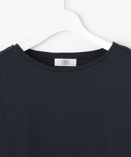 J.PRESS(ジェイプレス)の「【接触冷感・UVケア】レイヤードジャージー カットソー(Tシャツ/カットソー・レディース・ホワイト系/ブラック系1/ネイビー系1・T13/T15)」の14枚目の写真