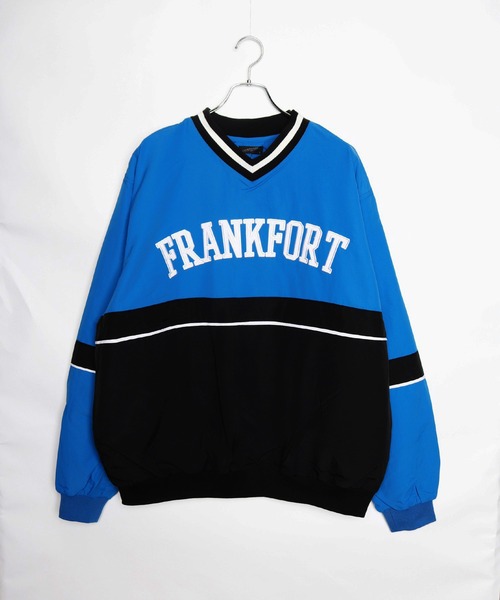 WESTSEA(ウエストシー)の「リブライン ビッグサイズ ナイロン プルオーバー /ブロークコア(ナイロンジャケット・メンズ・ネイビー/レッド/オフホワイト/サックスブルー/イエロー/グリーン系その他/ブルー系その他/イエロー×グリーン/ブルー系その他2/グリーン/パープル/ブルー/ブルー系その他3/ブラック/パープル系その他/ブルーグリーン/チャコール/ワイン/ネイビー系/ホワイト系その他/チャコールグレー・M/L)」の14枚目の写真