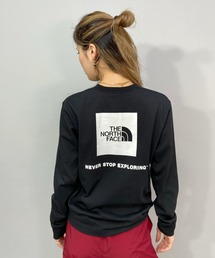 THE NORTH FACE/ザ・ノース・フェイス ルーズシルエット バックプリントロゴロンT/ロングスリーブTEE NTW32230