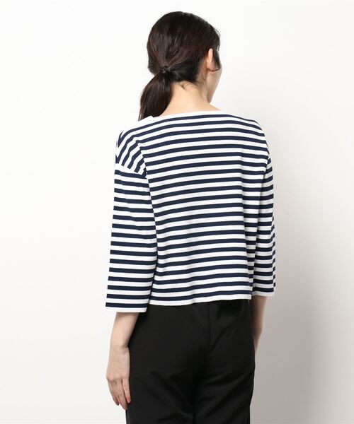 PICCIN（ピッチン）の「ボーダーニット（ニット/セーター・レディース・ブラック系その他/ブルー系その他・M）」の4枚目の写真