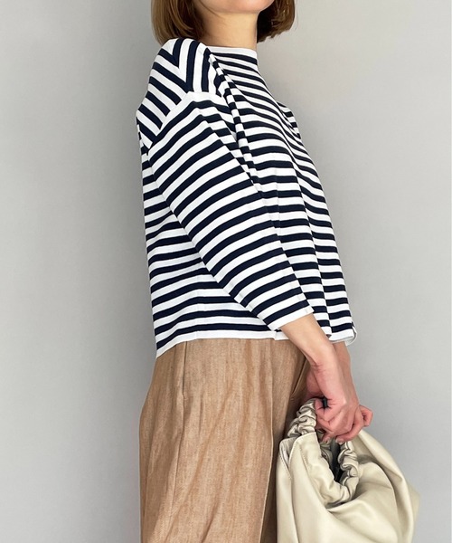 PICCIN（ピッチン）の「ボーダーニット（ニット/セーター・レディース・ブラック系その他/ブルー系その他・M）」の16枚目の写真