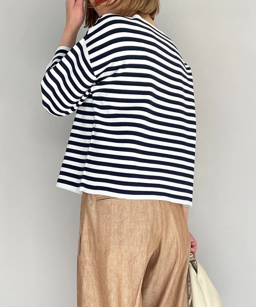 PICCIN（ピッチン）の「ボーダーニット（ニット/セーター・レディース・ブラック系その他/ブルー系その他・M）」の17枚目の写真