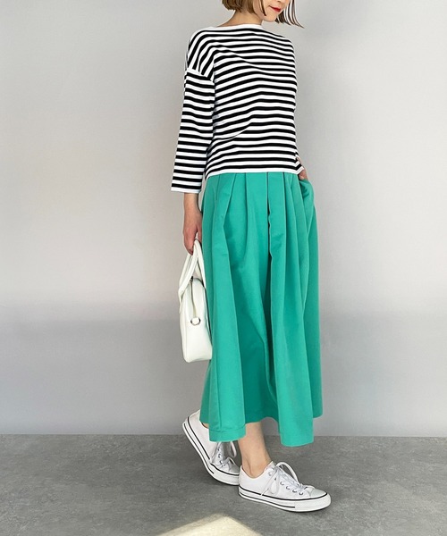 PICCIN（ピッチン）の「ボーダーニット（ニット/セーター・レディース・ブラック系その他/ブルー系その他・M）」の10枚目の写真