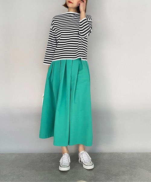 PICCIN（ピッチン）の「ボーダーニット（ニット/セーター・レディース・ブラック系その他/ブルー系その他・M）」の9枚目の写真