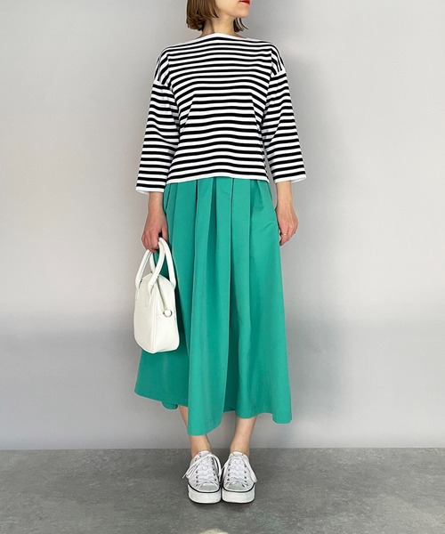 PICCIN（ピッチン）の「ボーダーニット（ニット/セーター・レディース・ブラック系その他/ブルー系その他・M）」の12枚目の写真