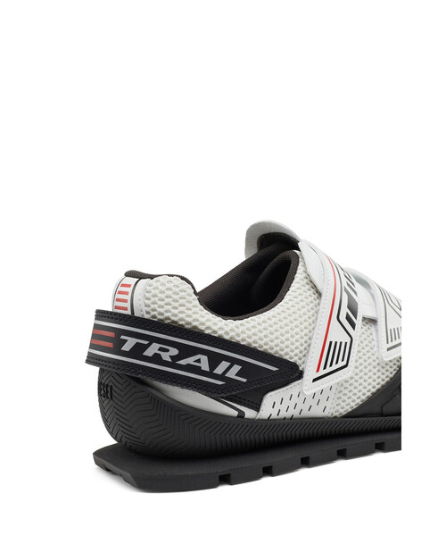 DIESEL（ディーゼル）の「メンズ メッシュ&ベルクロ スニーカー（スニーカー・メンズ・ホワイト/ブラック/ホワイト×ブラック/ホワイト系その他・44/40/41/42/43）」の8枚目の写真