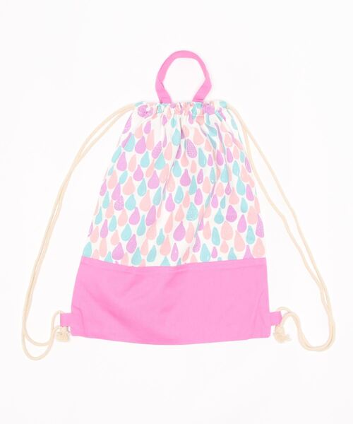 and it_（アンドイット）の「キャンバスナップサック（バックパック/リュック・キッズ・ピンク系その他/レッド系その他/ブルー系その他/ブルー系その他2・FREE）」の8枚目の写真