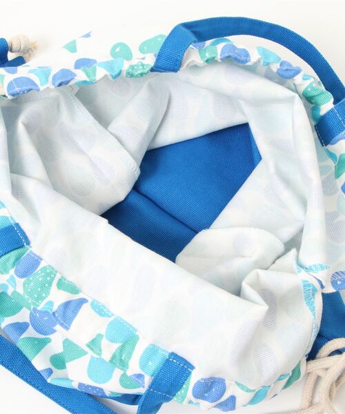 and it_（アンドイット）の「キャンバスナップサック（バックパック/リュック・キッズ・ピンク系その他/レッド系その他/ブルー系その他/ブルー系その他2・FREE）」の10枚目の写真