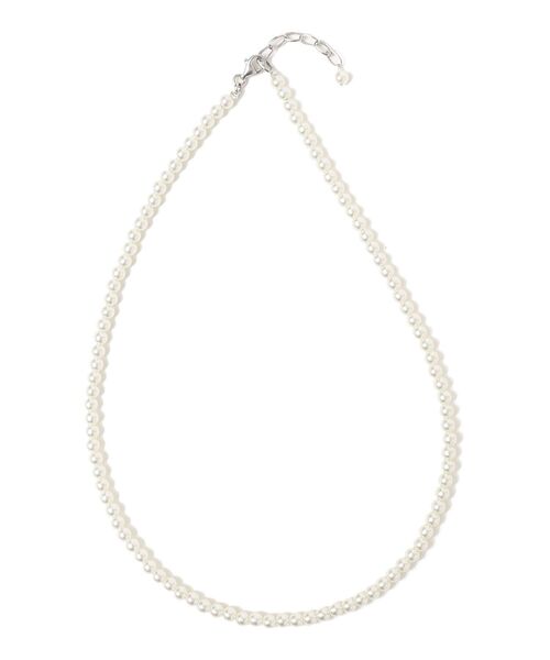 Pearl International(パールインターナショナル)の「PEARL INTERNATIONAL: イミテーションパール ショート ネックレス(ネックレス・レディース・ライトホワイト・ONE SIZE)」の1枚目の写真