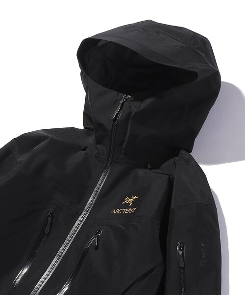 ARC'TERYX（アークテリクス）の「ARC'TERYX/アークテリクス ALPHA SV JACKET/アルファ ジャケット（ブルゾン・メンズ・ブラック・SMALL/MEDIUM/X-SMALL/LARGE）」の3枚目の写真